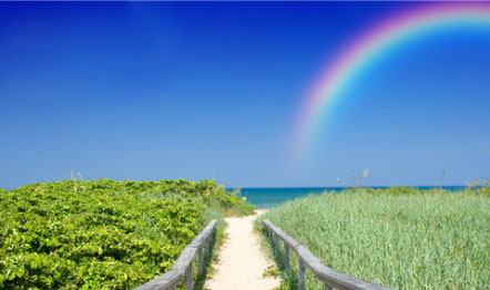 Radiant Paths Holistic Care Rainbow Picture